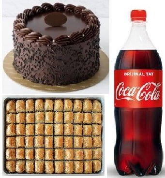 Geleneksel ve Modern Lezzetler Bir Arada: Pasta Baklava ve Cola