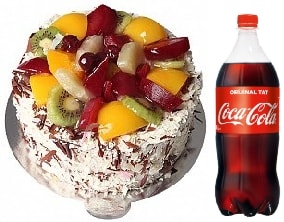 Karışık Meyveli Pasta 4-6 Kişilik