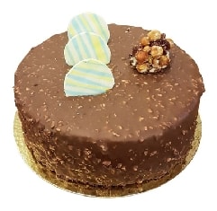 Klasik Çikolatalı Yaş Pasta 2-3 Kişilik Boy