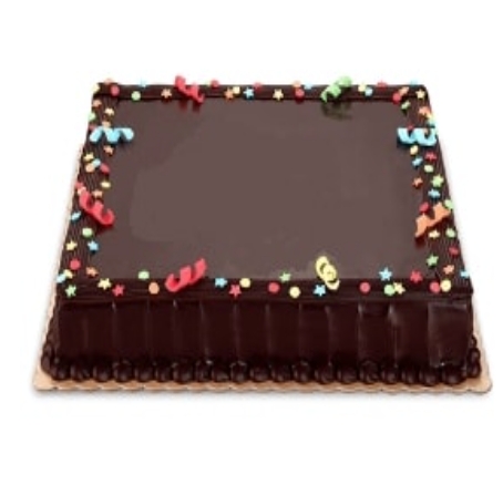 Kutlamalara Renk Katan 75 Kişilik Çikolatalı Yaş Pasta