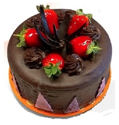 Özel Günler İçin 2-3 Kişilik Çikolatalı Yaş Pasta